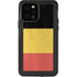 Belgium Flag Distressed iPhone 12 Pro Waterproof Case